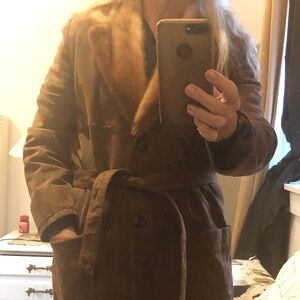 Penny Lane Luxury Fur and Leather Medium Classic Penny Lane Coat